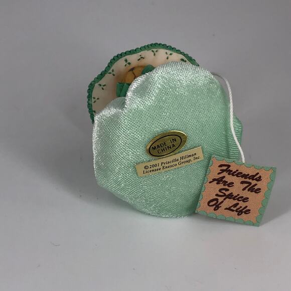 Cherished Teddies Friends Are The Spice Of Life Spring Bonnet 2001 Collectible - Picture 5 of 5